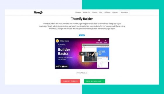 websites workshop themify builder III